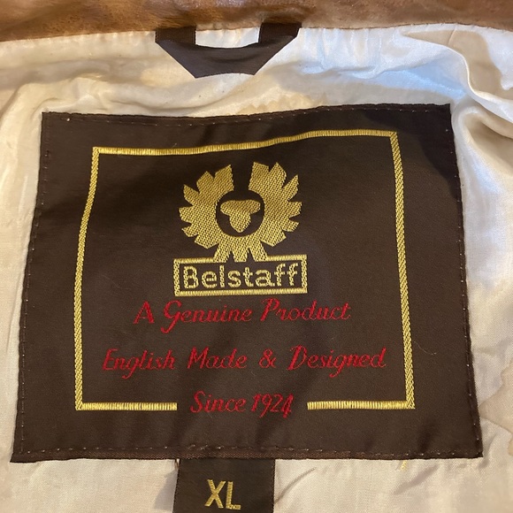 Belstaff Leather Stylish Bomber - Picture 9 of 10